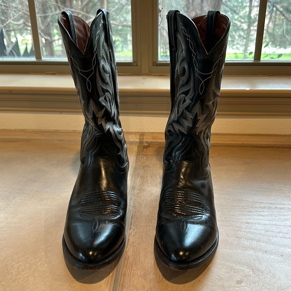 Dan Post black western boots men’s 11.5